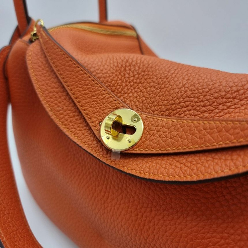 【包稅】HERMES 全新 Lindy 手提斜背包-7