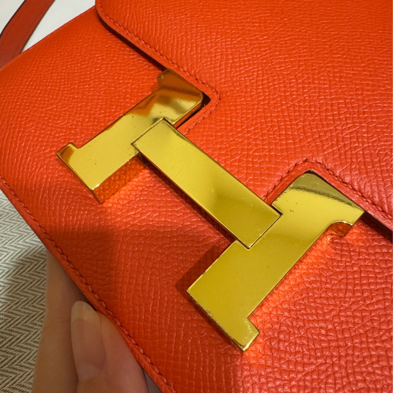 Hermes Constance 康康19 金釦 全新閒置X刻 超級甜🎀-4