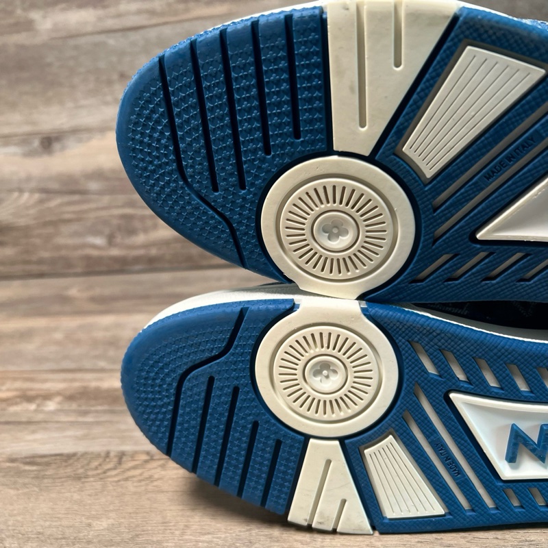 LV Trainer 牛仔布皮革 時尚板鞋 男女同款 牛仔藍白42.5 碼-11