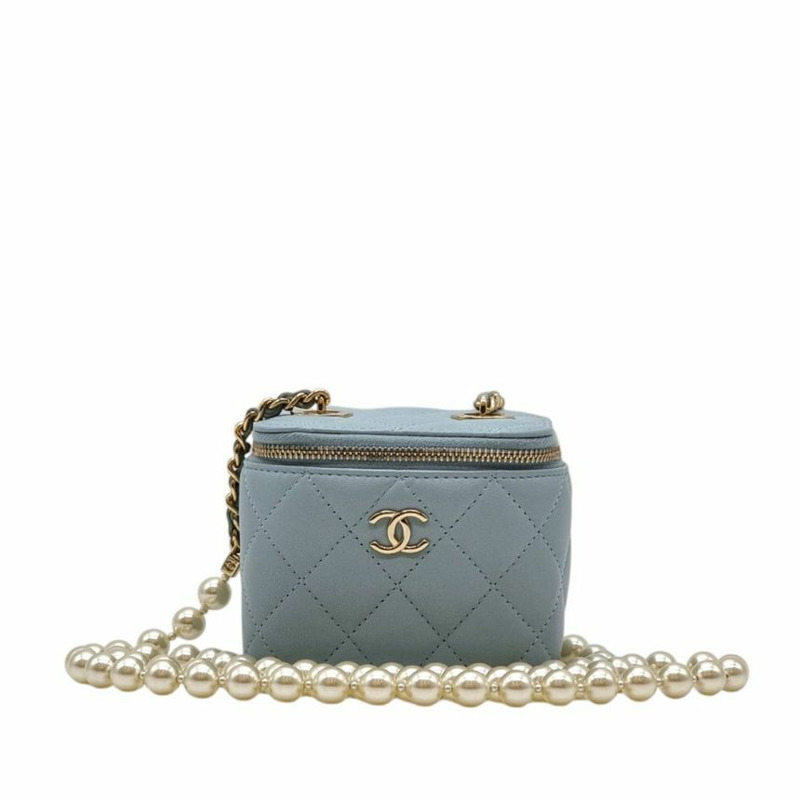 【包稅】CHANEL 虛榮珍珠肩帶斜背包-4