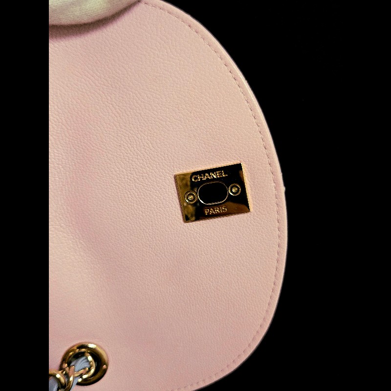 Chanel 香奈兒 Duma 夢幻馬卡龍拼色 菱格紋後背包-19