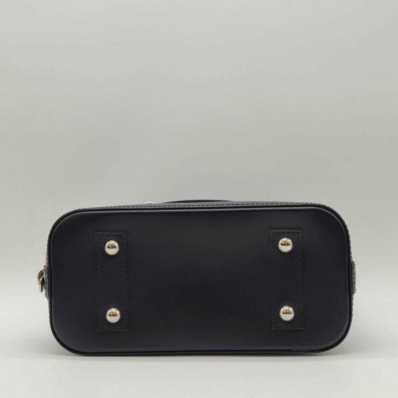【包稅】LOUIS VUITTON 全新未使用 Épi Alma BB 藍色手提斜背包-4