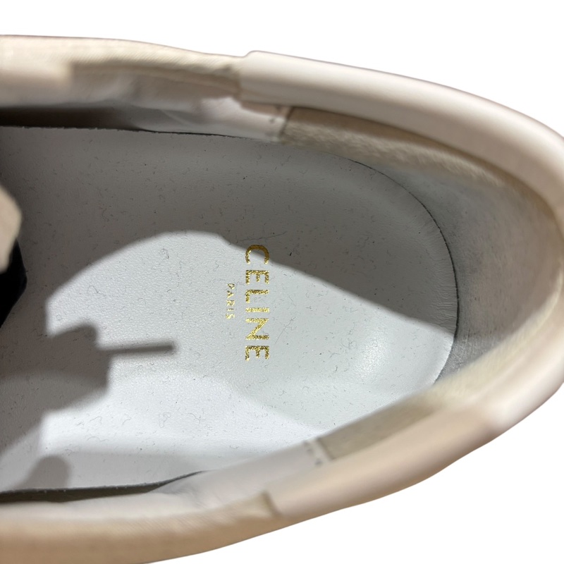 【美收精品】CELINE 白色休閒鞋 4-708-4