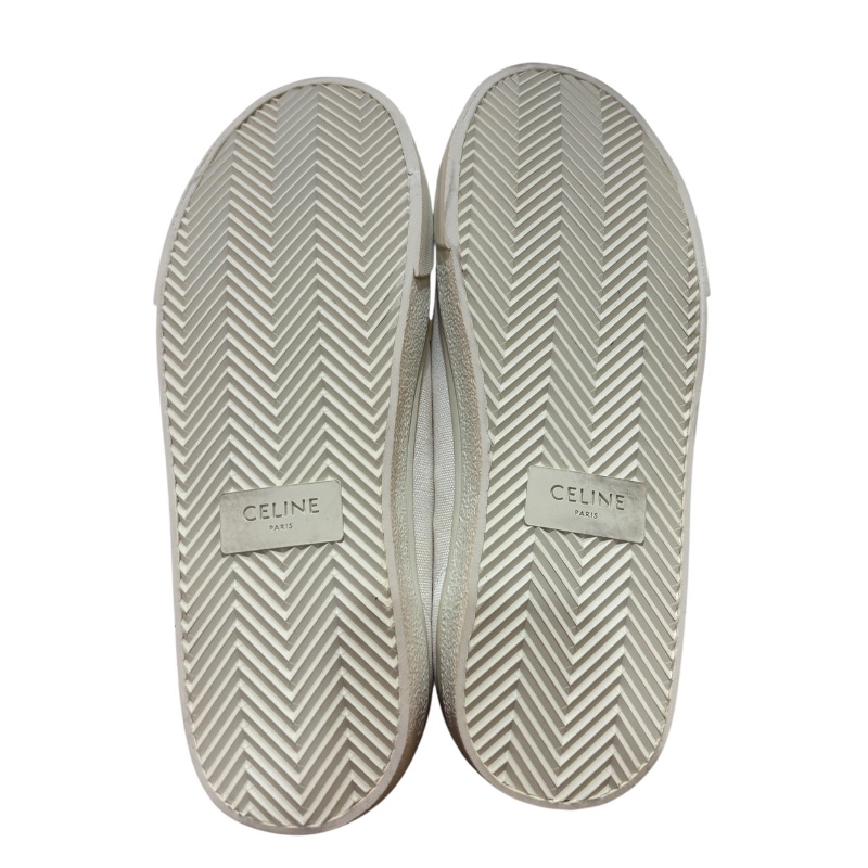 【美收精品】CELINE 白色休閒鞋 4-708-5