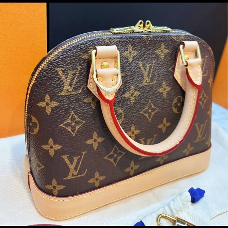 LV Alma BB 經典Monogram老花貝殼包-10