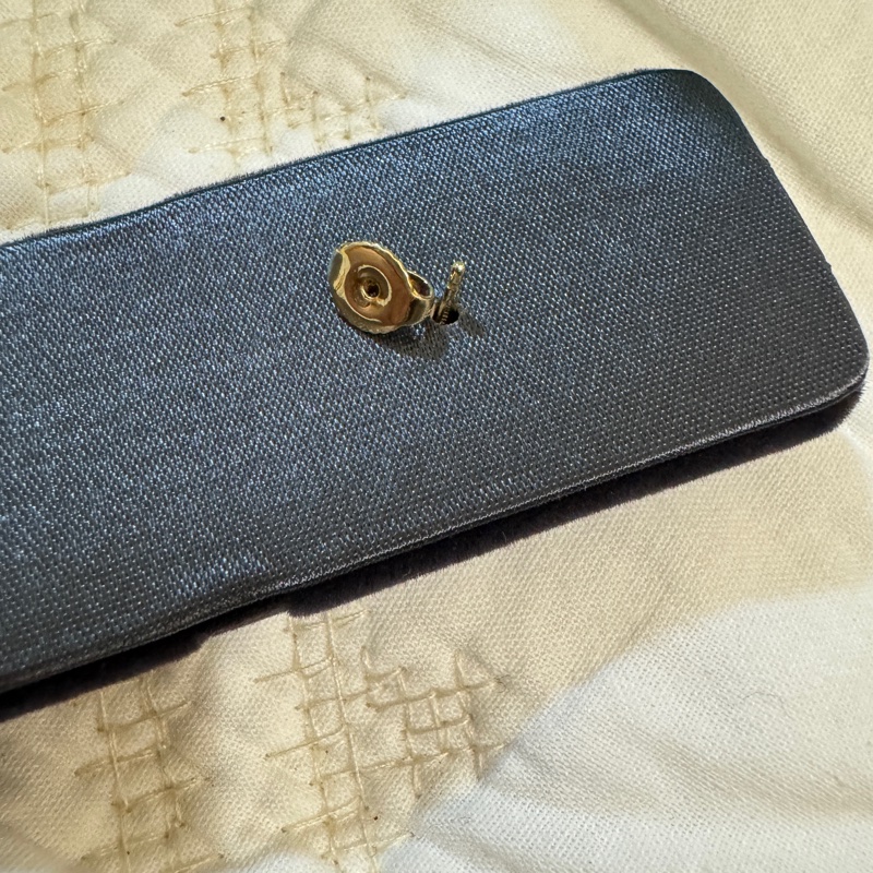 Tiffany 蒂芬妮18K金相思豆耳環 耳釘-5