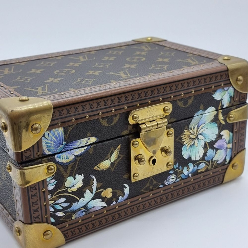 【包稅】LOUIS VUITTON 全新未使用 Trezol 24 Monogram 珠寶盒/收納箱 M47003-1