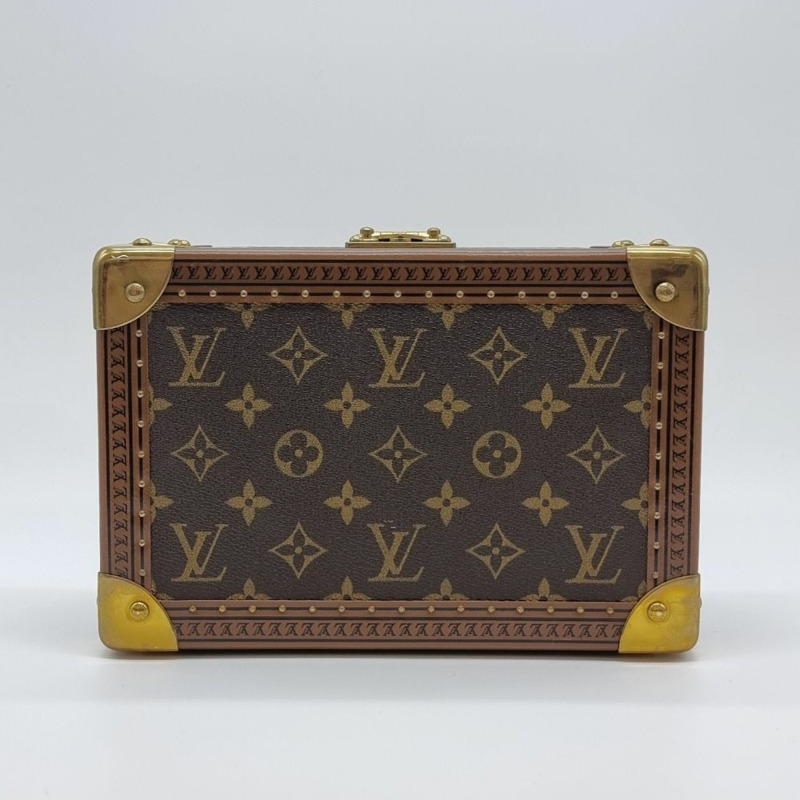 【包稅】LOUIS VUITTON 全新未使用 Trezol 24 Monogram 珠寶盒/收納箱 M47003-2