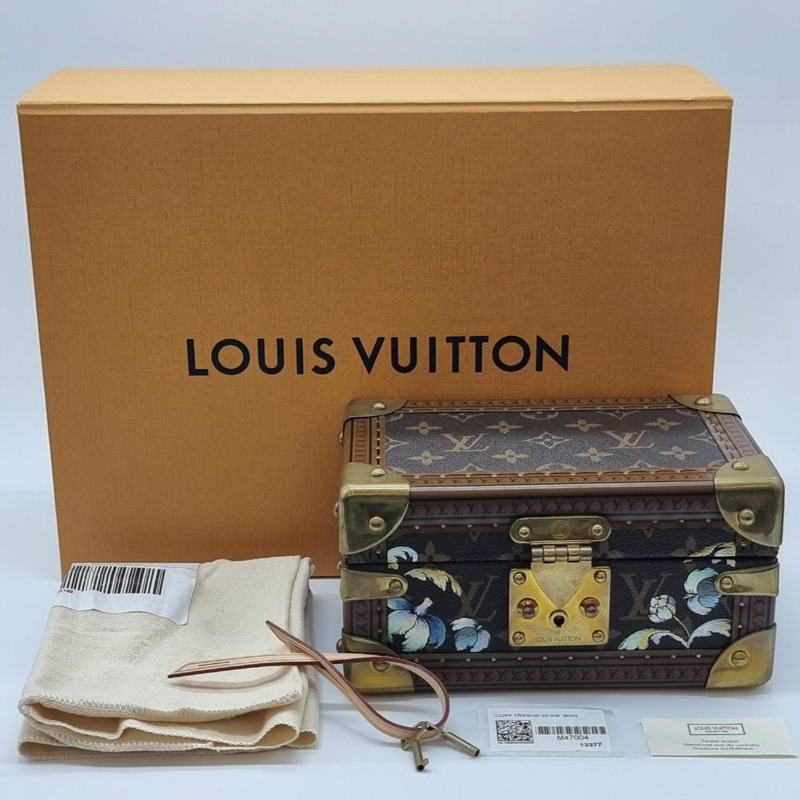 【包稅】LOUIS VUITTON 全新未使用 Trezor 20 Monogram 珠寶收納箱-5