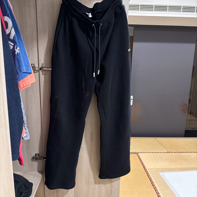 off white 綿褲-0