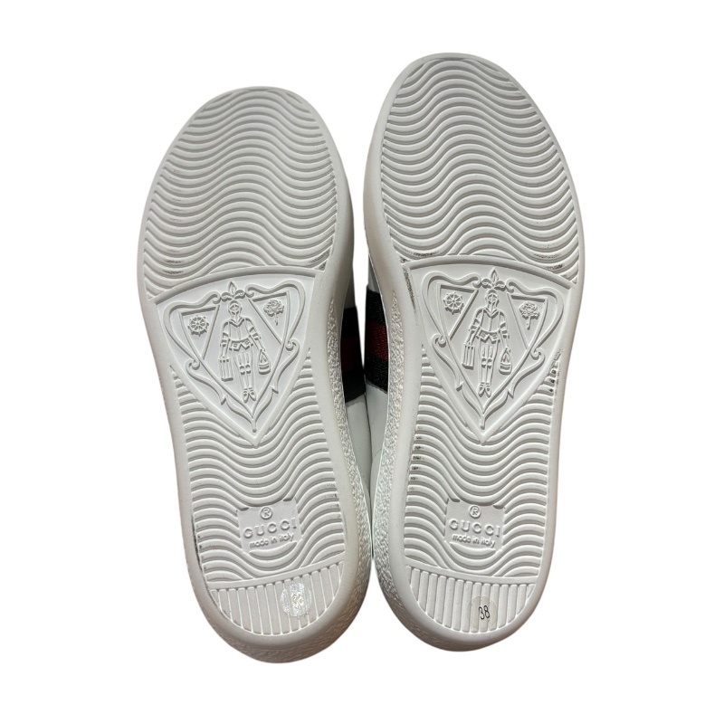 【美收精品】GUCCI 紅綠白色多拉A夢球鞋 4-718-6