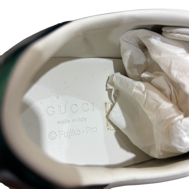 【美收精品】GUCCI 紅綠白色多拉A夢球鞋 4-718-8