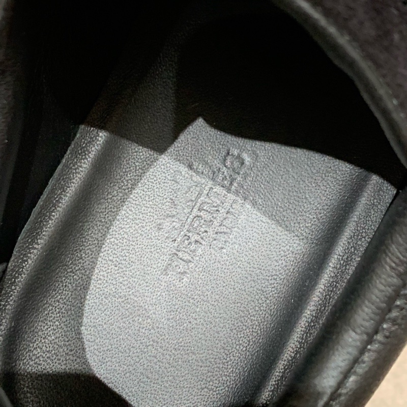 97新HERMES愛馬仕 Bouncing 皮革 系帶圓頭 低幫 生活休閒鞋 男款 黑色 尺寸:35碼-5