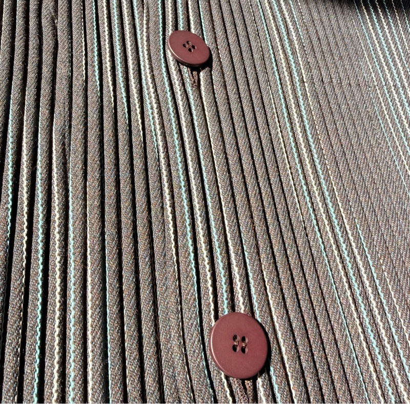 Issey Miyake Homme Plisse 粗花呢開襟外套-11