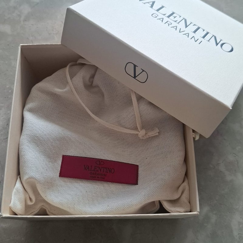 Valentino 范倫鐵諾 女用 雙面式皮帶(寬4cm*長91cm) 珍珠Logo-6