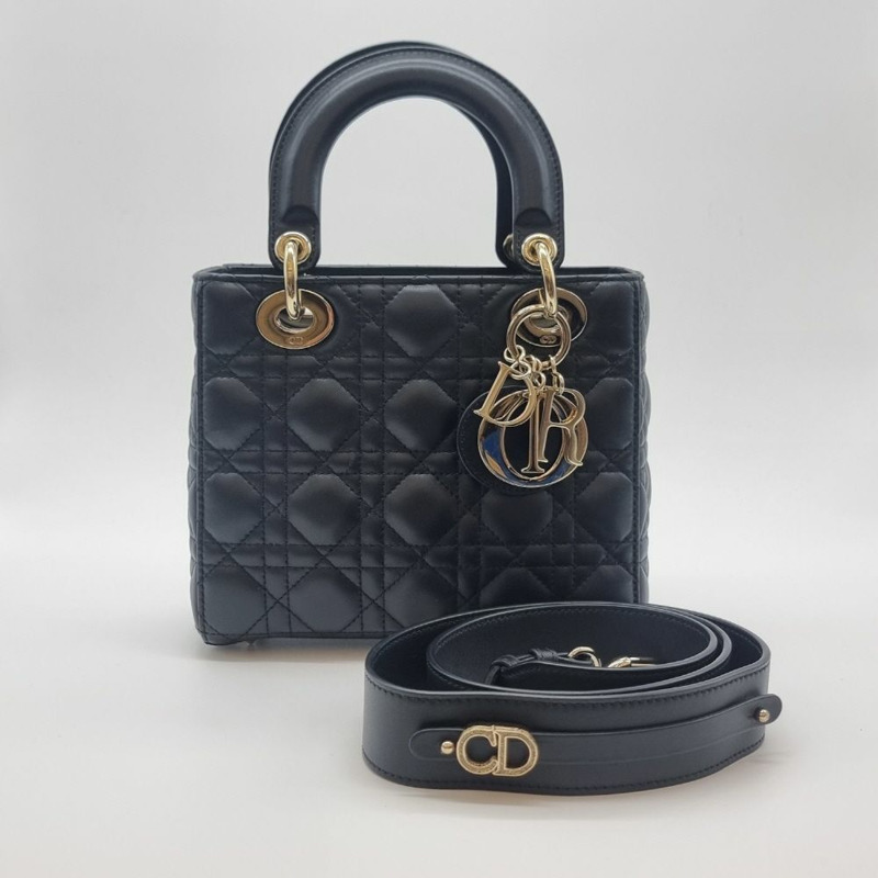 【包稅】DIOR 【小號】女士羊皮手提包-2
