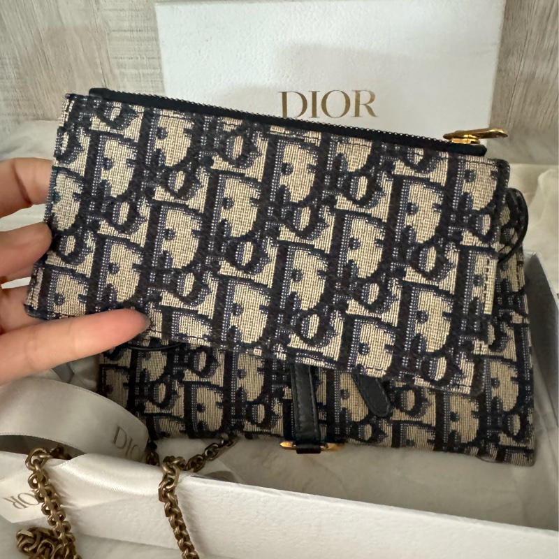 Dior 經典老花二合一鏈包-5