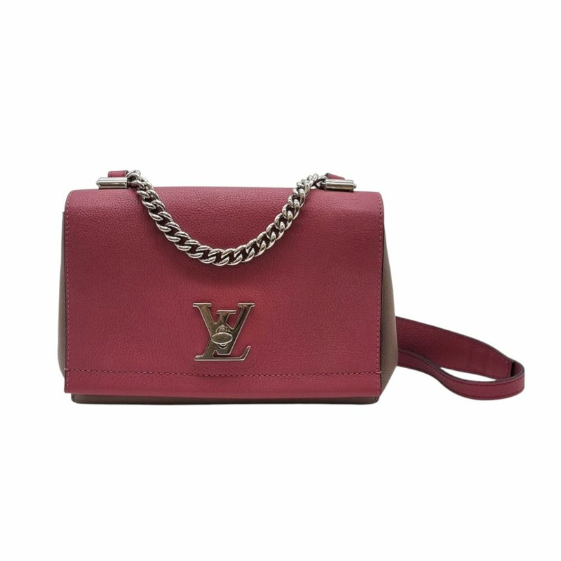 【包稅】LOUIS VUITTON Lockme2 BB 雙色鏈條單肩包-0