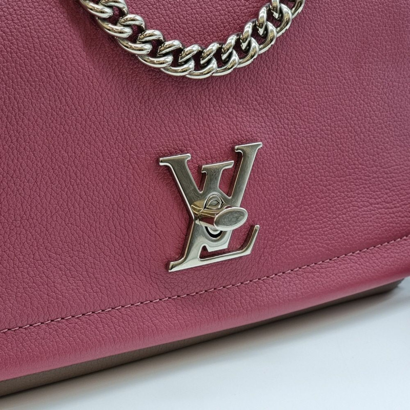 【包稅】LOUIS VUITTON Lockme2 BB 雙色鏈條單肩包-1