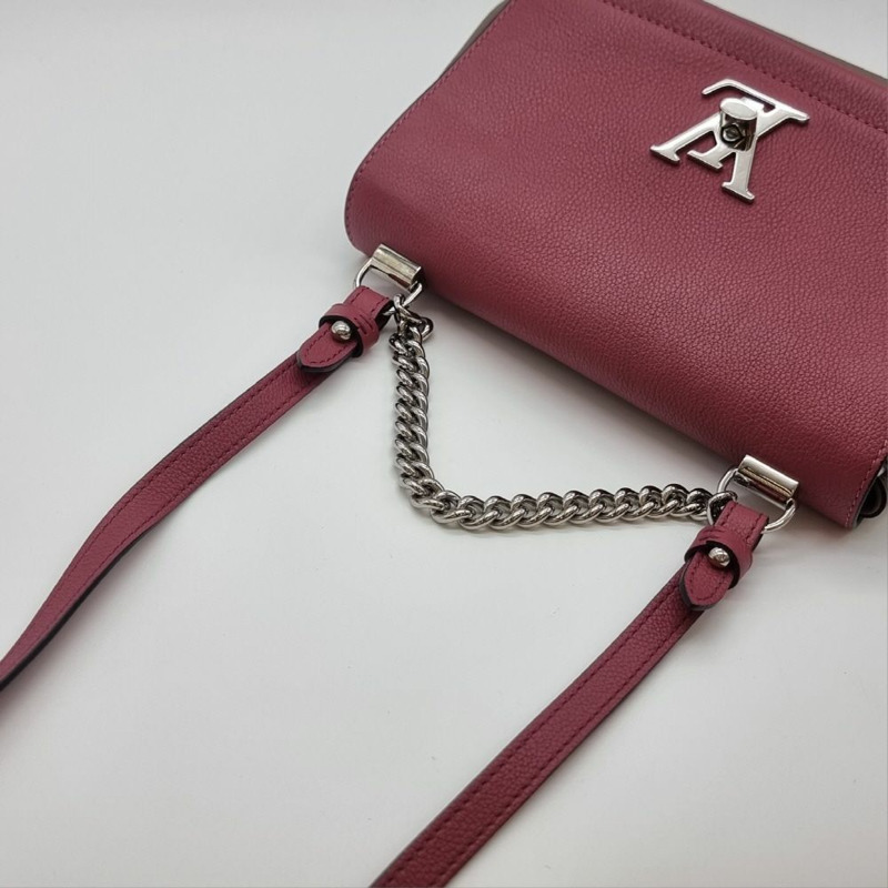 【包稅】LOUIS VUITTON Lockme2 BB 雙色鏈條單肩包-2