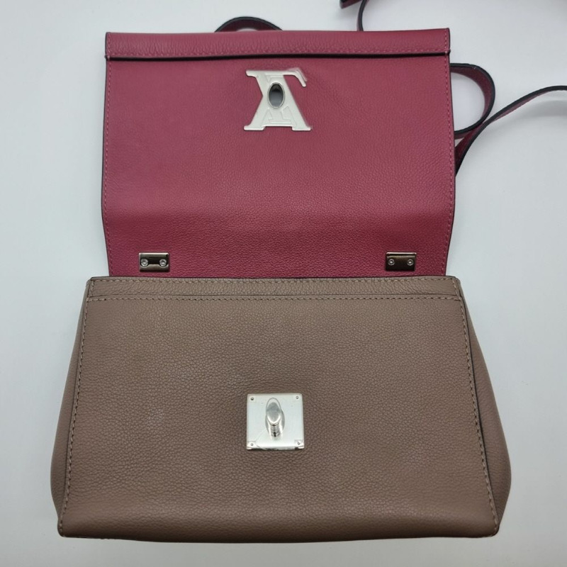 【包稅】LOUIS VUITTON Lockme2 BB 雙色鏈條單肩包-6