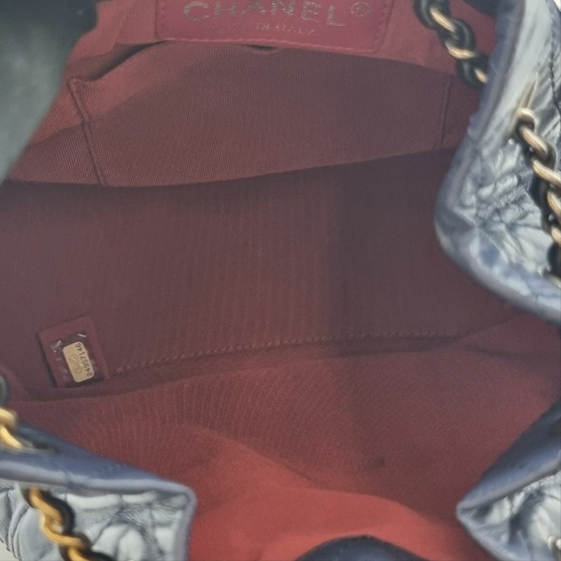 【包稅】CHANEL [小號] Gabriel 絎縫背包 海軍藍 CHB042248-6