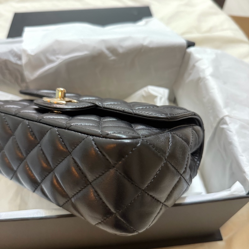 香奈兒 Chanel 23A 水鑽手把cf 20 handle 羊皮-8