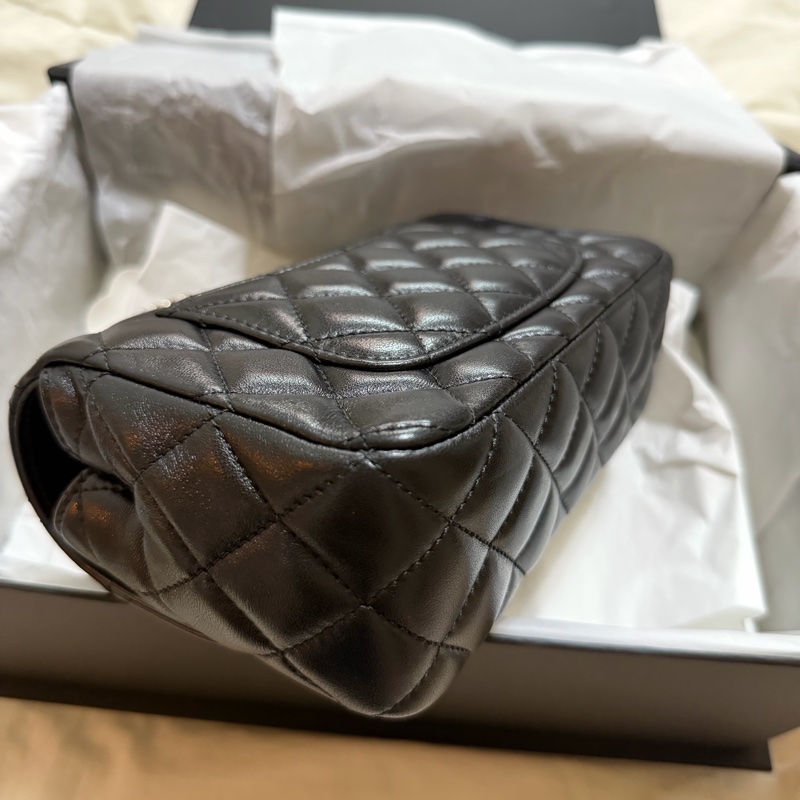 香奈兒 Chanel 23A 水鑽手把cf 20 handle 羊皮-9