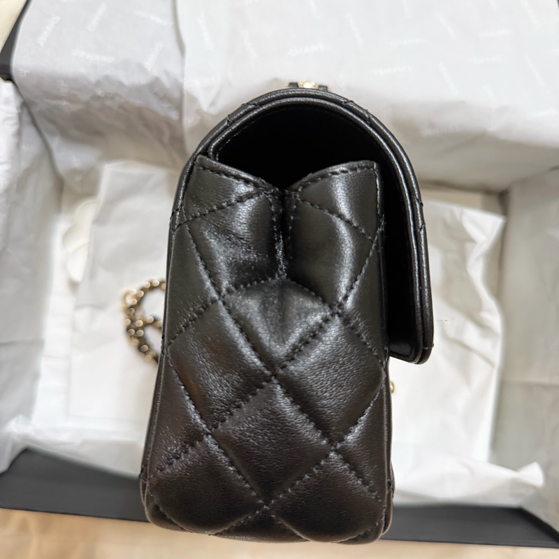 香奈兒 Chanel 23A 水鑽手把cf 20 handle 羊皮-12