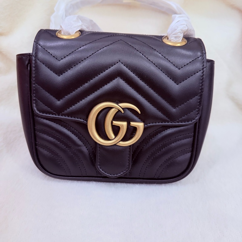 Gucci Marmont 全新未使斜背包/豆腐包，Happy年終大優惠$52,500-6