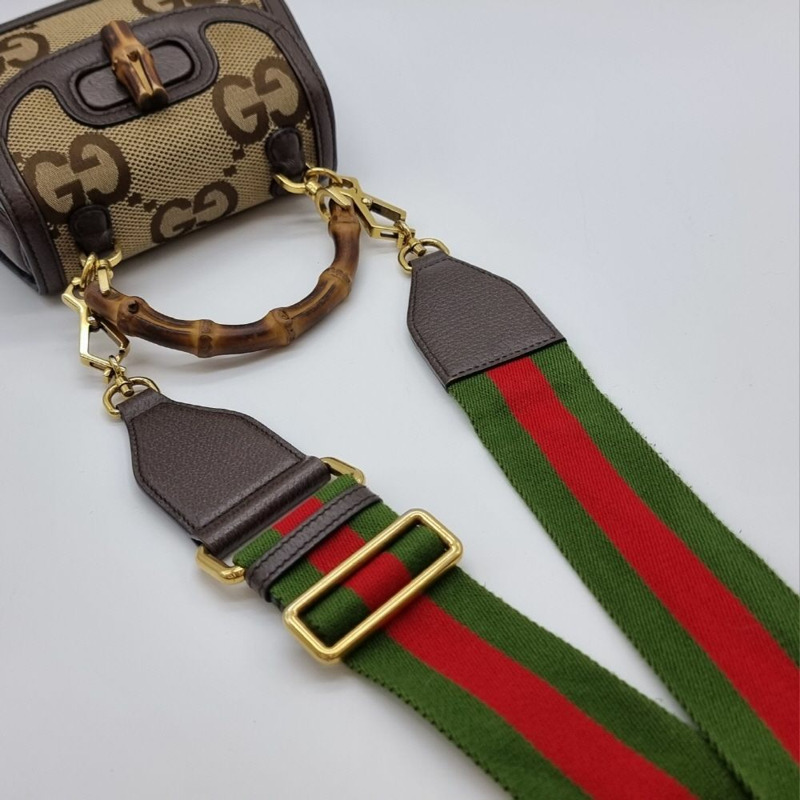 【包稅】GUCCI 迷你 686864 1947 竹製手提單肩包 GUB051209-3