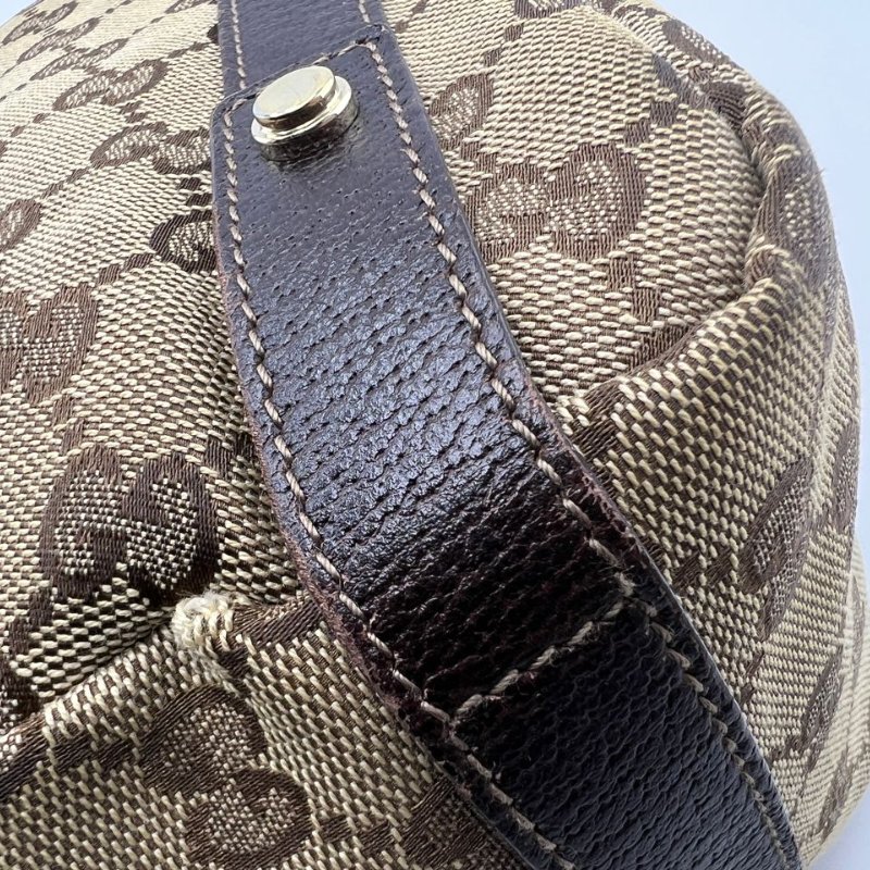 古馳 GG Supreme Hobo 老花單肩元寶包-13