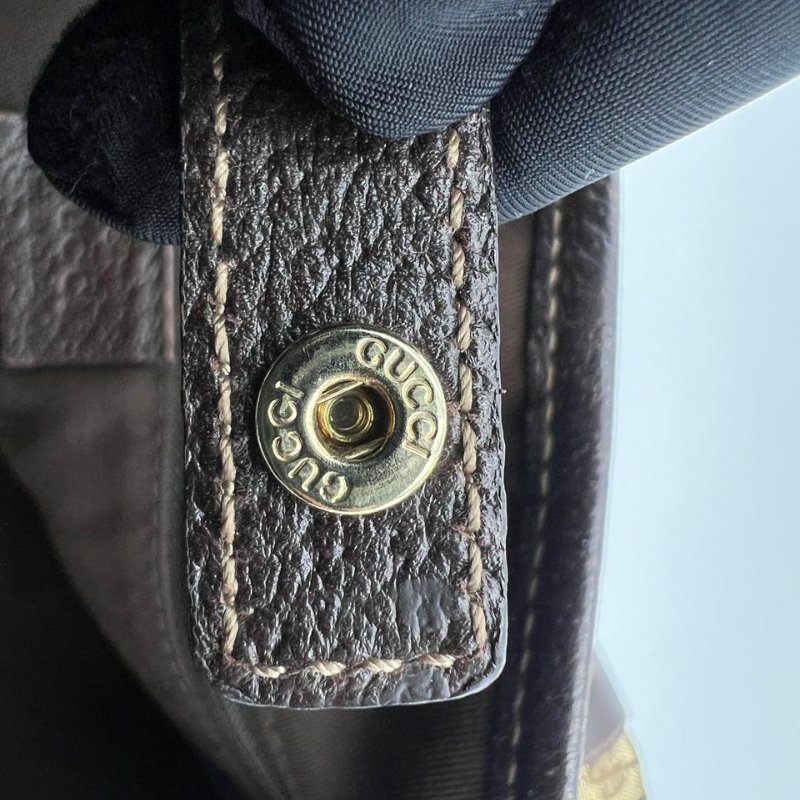 古馳 GG Supreme Hobo 老花單肩元寶包-17