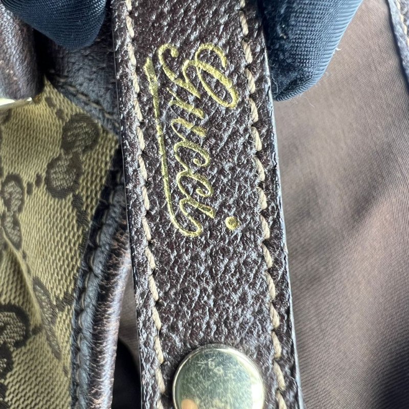 古馳 GG Supreme Hobo 老花單肩元寶包-18