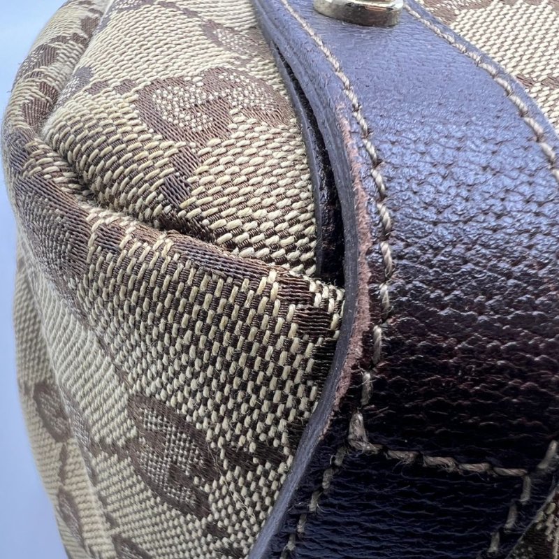 古馳 GG Supreme Hobo 老花單肩元寶包-22