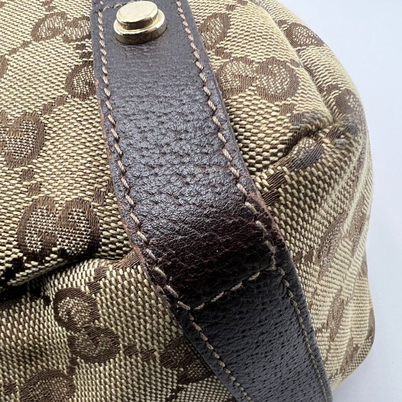 古馳 GG Supreme Hobo 老花單肩元寶包-23