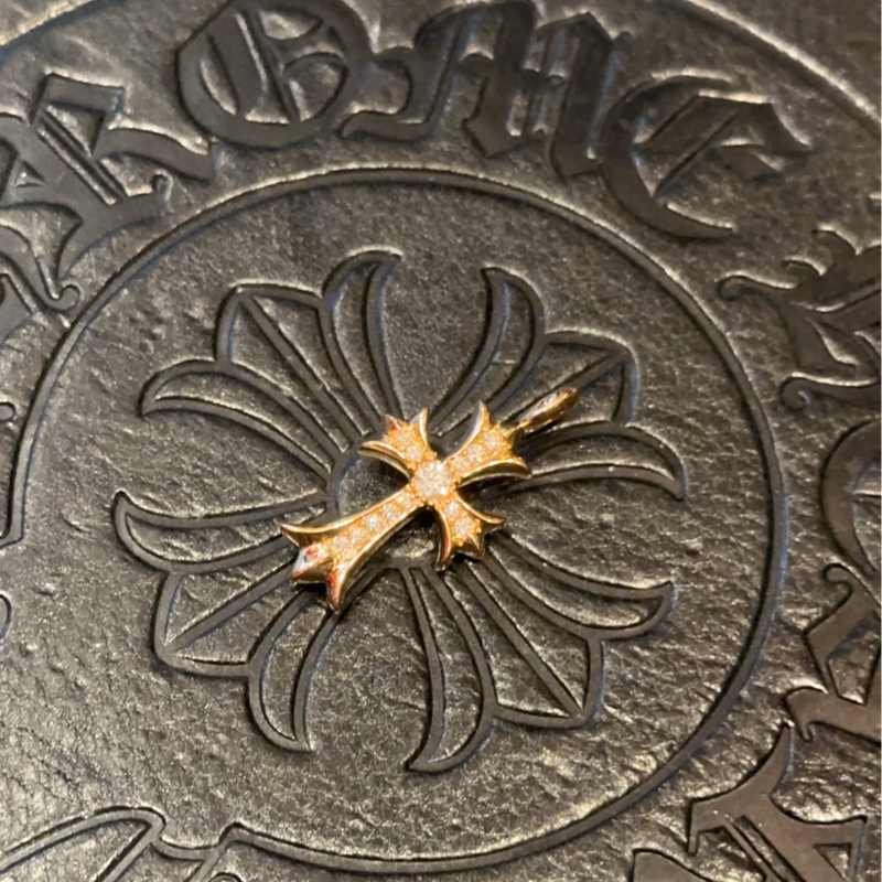 克羅心 22 K 滿鑽 十字架-4