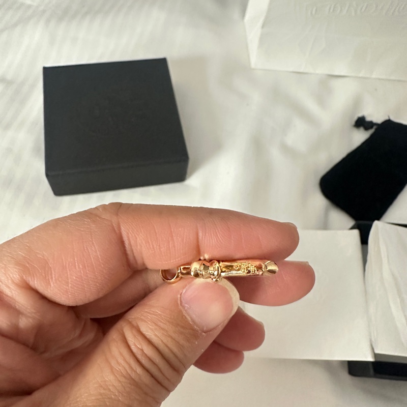 克羅心 22 K 滿鑽 十字架-7