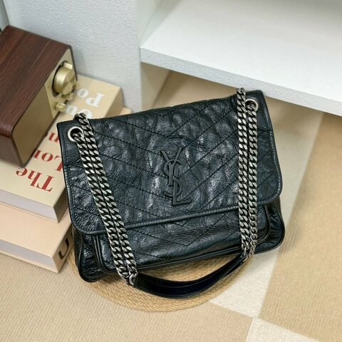 🏷YSL 聖羅蘭．Niki 中號 新款D扣