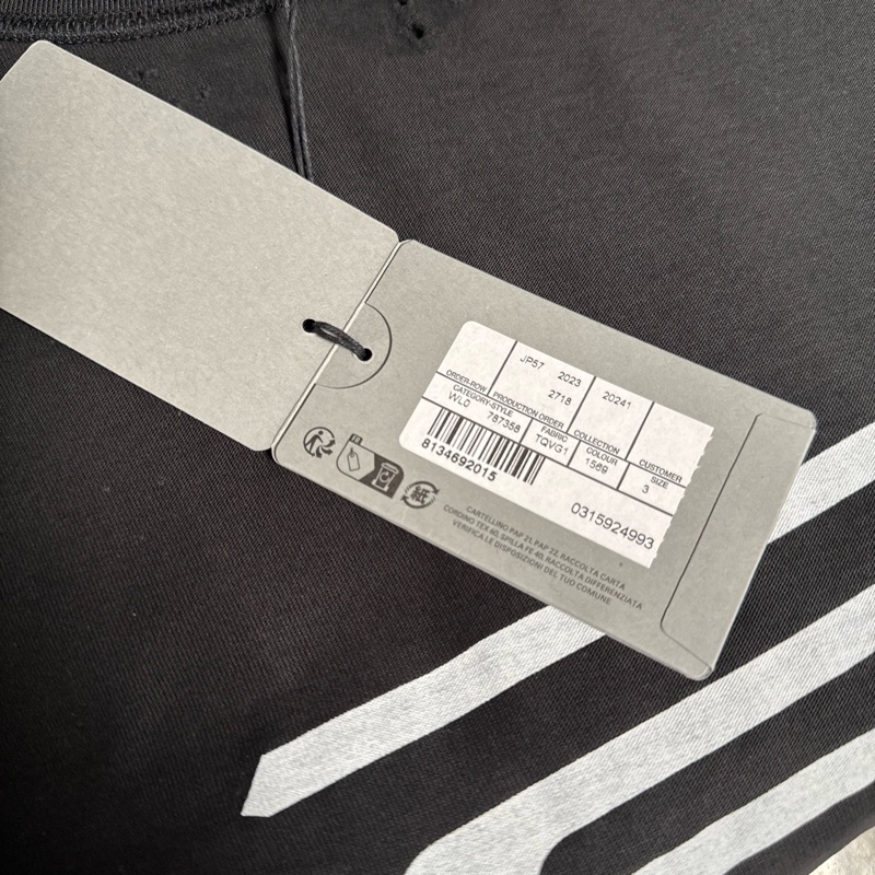 Balenciaga巴黎世家 Logo字母印花圓領短袖T恤 寬松版型 男款 黑色-5