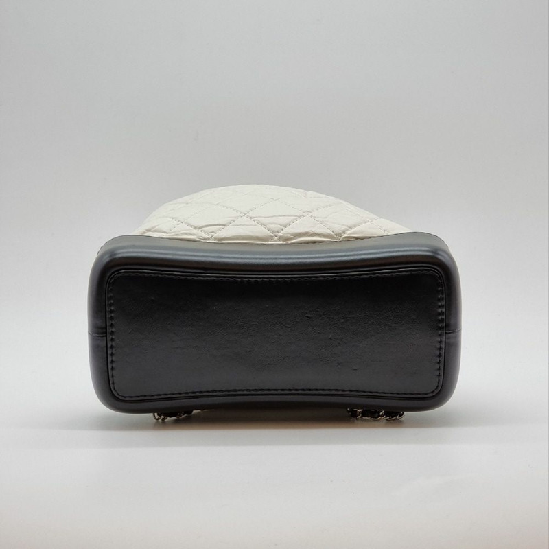 【包稅】CHANEL Gabrielle 白色雙肩包 CHB052110-5