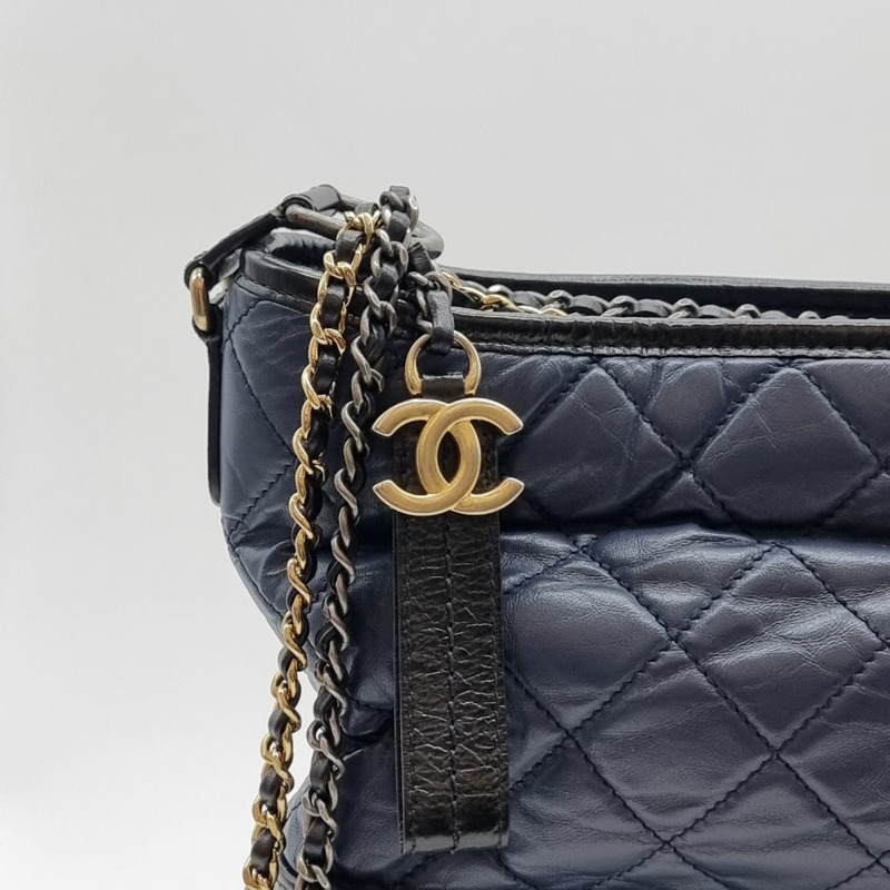 【包稅】CHANEL Gabrielle Hobo Bag 海軍藍 CHB052111-2