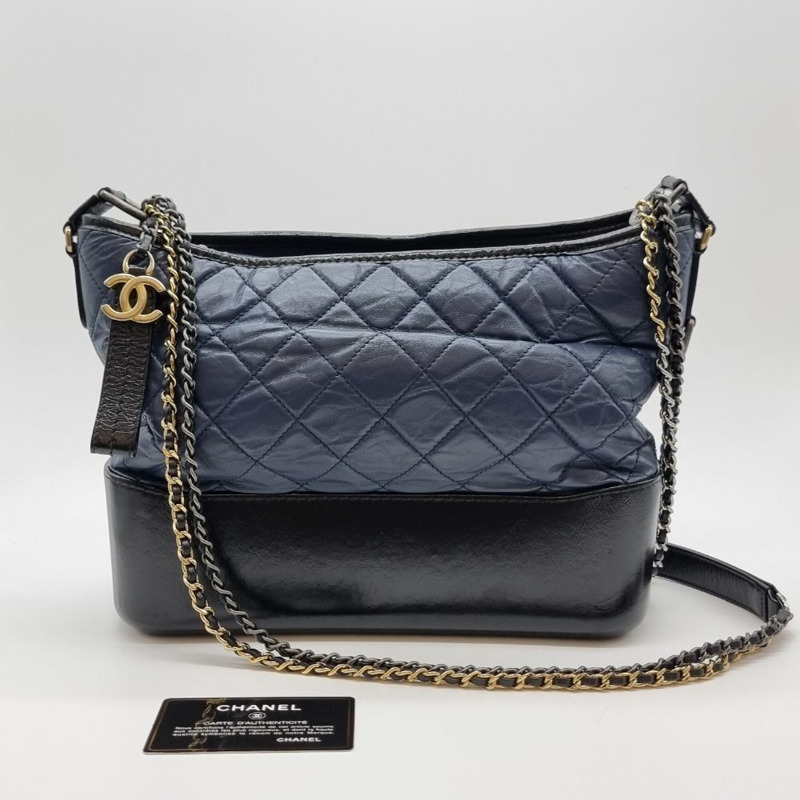 【包稅】CHANEL Gabrielle Hobo Bag 海軍藍 CHB052111-7