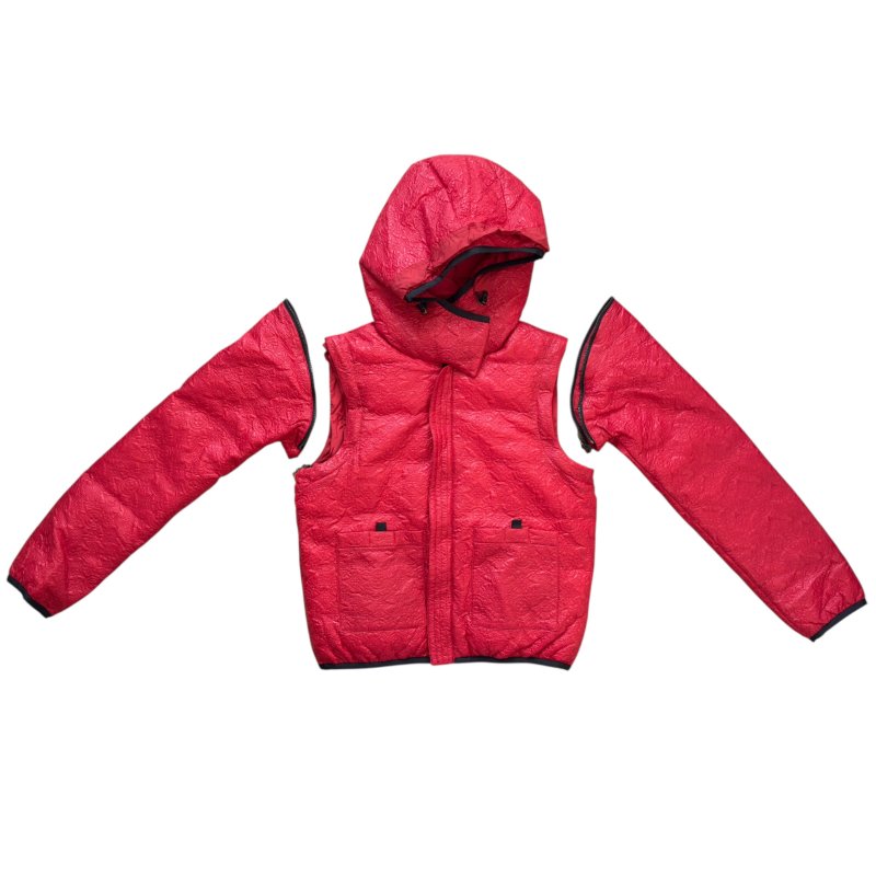 LOUIS VUITTON 老花 2用 背心 長袖外套-1