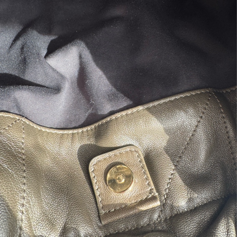 Ysl墨綠小羊皮金鏈雙肩包❤️新年高cp✨✨-20