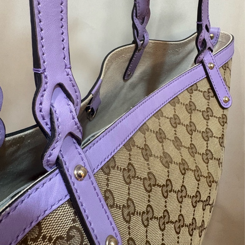 Gucci 薰衣草紫子母托特包-2