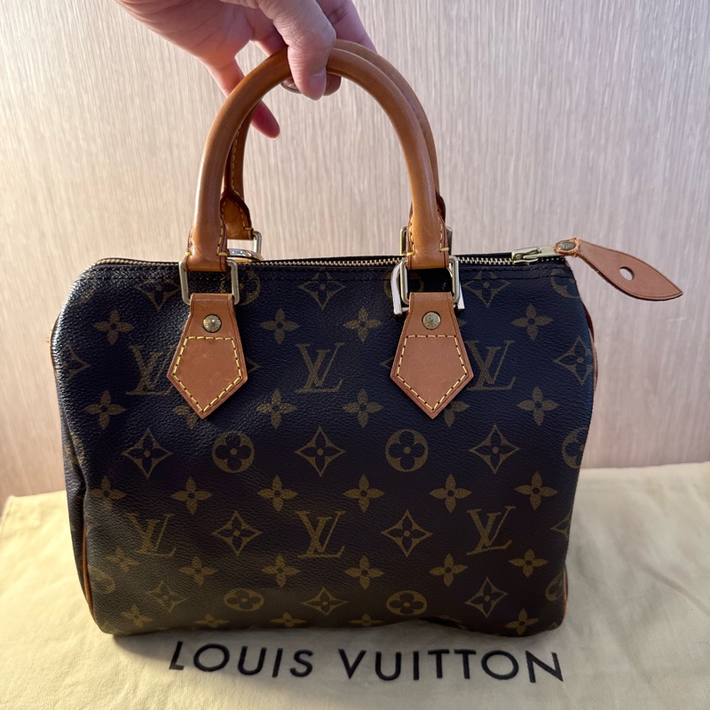 LV Speedy 25 Monogram 經典波士頓包-6