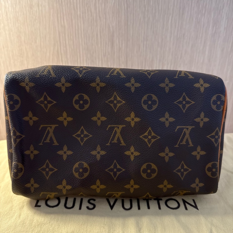 LV Speedy 25 Monogram 經典波士頓包-9
