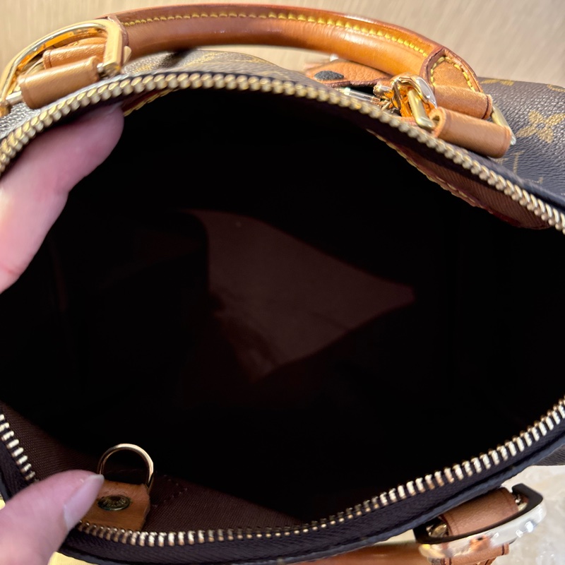 LV Speedy 25 Monogram 經典波士頓包-10