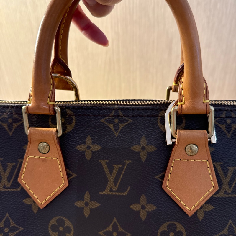 LV Speedy 25 Monogram 經典波士頓包-12